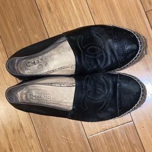Black Chanel Espadrilles